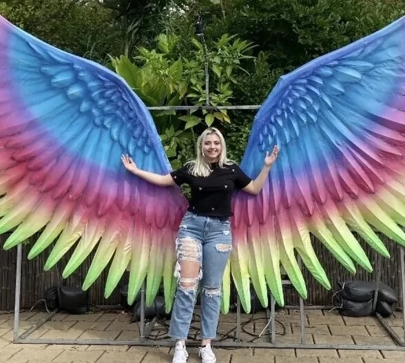 Angel of the Rims wings tribute